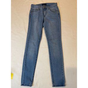 Aeropostale Women's Jeans Skinny Leg LXCFCH Stretch Mid-Rise Blue Size 4